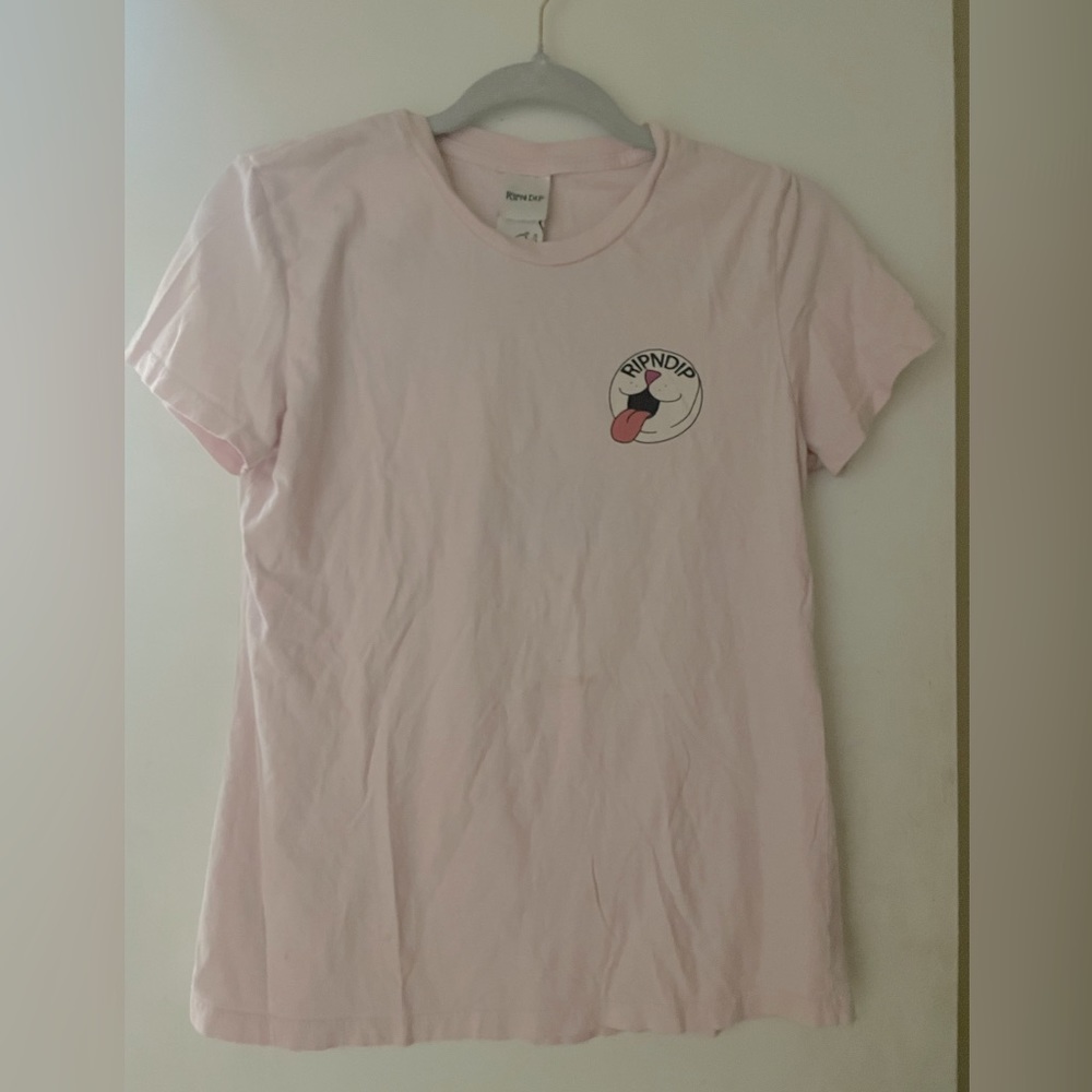 RipnDip Light Pink Graphic Tee